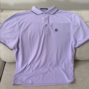 G/FORE Light Purple Polo Shirt